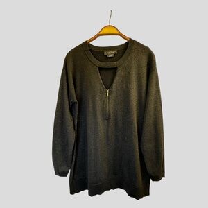 Michel Studio Women’s Black Sweater Size 1X